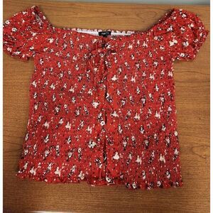 NWT RUE21 XL Top with lace up front